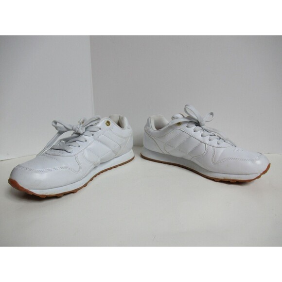 Levis Sneakers Womens Size 8.5 White Gold Running Casual Comfort Tennis Shoes - Picture 11 of 12